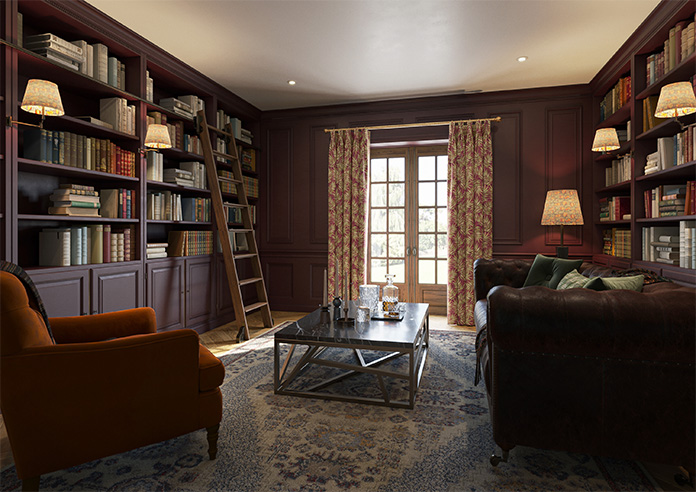 Goa, Vermillion - Made to Measure Curtain - Image 8